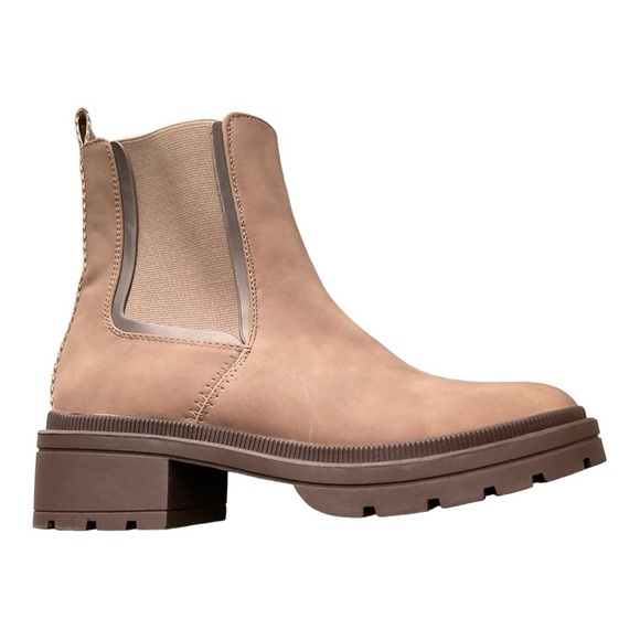 Rocket Dog Iggie Taupe Chelsie Boots Size 7.5 - Picture 10 of 11